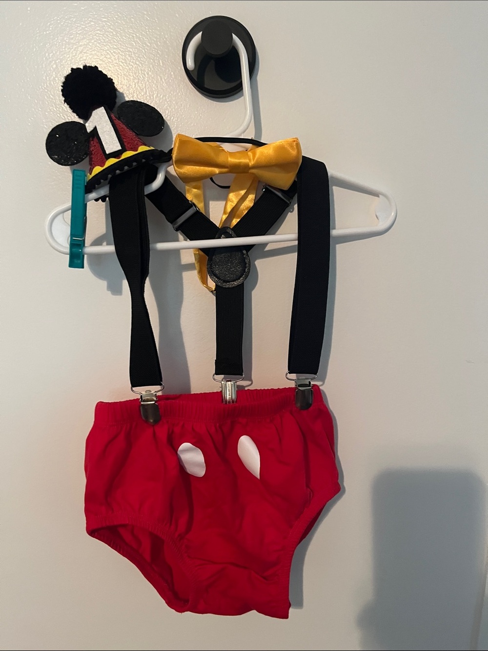 Mickey 1 year old Birthday Outfit